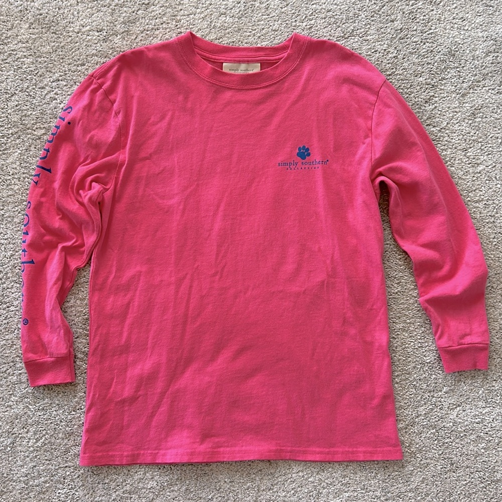 Girls Simply Southern Long Sleeve Tee - Picture 4 of 5